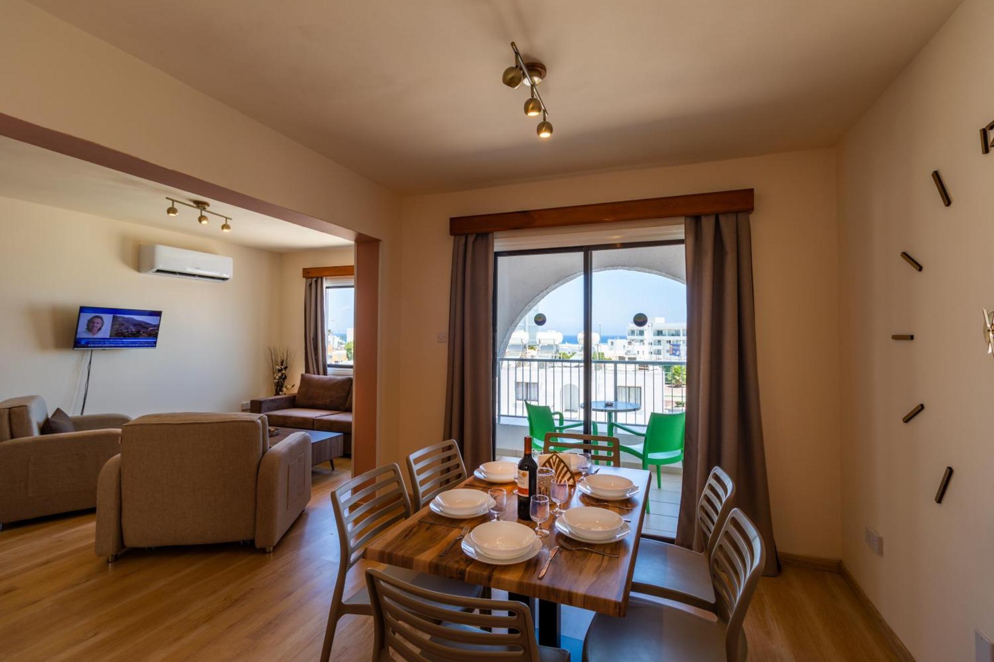 Leucolla Hill & Sea Daire Protaras Dış mekan fotoğraf